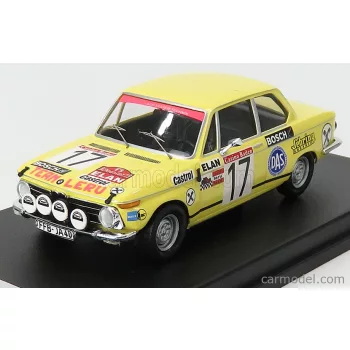   Trofeu - Bmw 2002 (Night Version) N 17 Rally Alpenfahrt 1973 H.Grunsteidl - G.Hopf Yellow