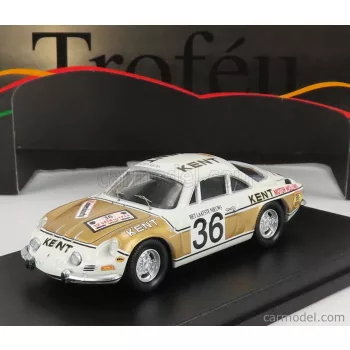   Trofeu - Renault Alpine A110 N 36 Rally Ypres 1972 F.Vandecaveye - W.Plas White Gold