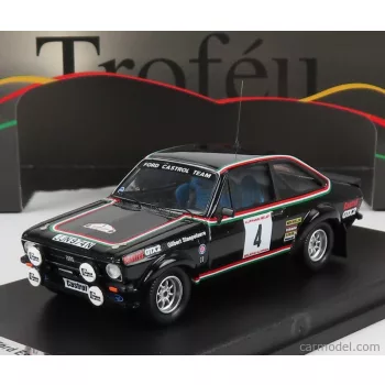  Trofeu - Ford England Escort Mkii (Night Version) N 4 Rally Ypres 1977 G.Staepelaere - F.Franssen Black