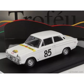   Trofeu - Ford England Lotus Cortina Gt N 85 Rally Spa-Sofia-Liege 1964 G.Staepelaere - E.Meeuwissen White