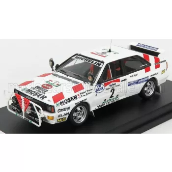   Trofeu - AUDI QUATTRO N 2 6th RALLY BANDAMA 1986 W.WIEDNER - F.ZEHETNER WHITE RED