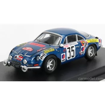   Trofeu - Renault Alpine A110 N 35 Rally Montecarlo 1973 K.Russling - W.Weiss Blue Met