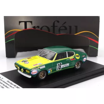   Trofeu - FORD ENGLAND CAPRI RS 2600 N 18 2x6h PAUL RICARD 1971 JEAN CLAUDE GUERIE - JEAN PIERRE ROUGET GREEN YELLOW