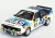 Trofeu - AUDI QUATTRO (night version) N 48 RALLY MONTECARLO 1983 PIERRE BOS - NICO DEMUTH WHITE 2 TONE BLUE