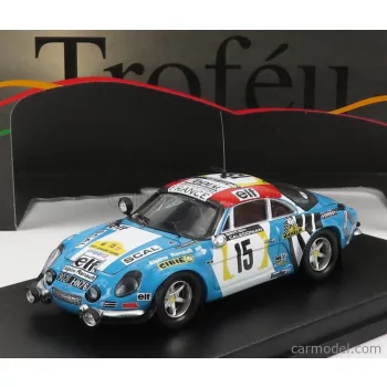   Trofeu - Renault Alpine A110 N 15 Rally East African Safari 1974 J.L.Therier - V.Laverne Light Blue White Red