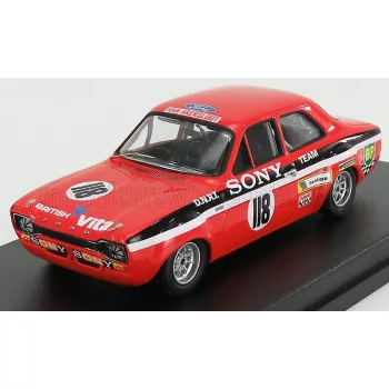   Trofeu - FORD ENGLAND ESCORT MKI N 11 3rd COUPES BENELUX ZANDVOORT 1971 Y.FONTAINE RED BLACK WHITE