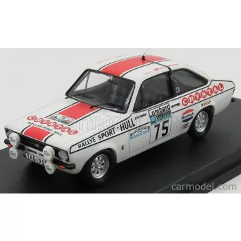   Trofeu - Ford England Escort Mkii N 75 Rac Rally 1977 M.Jackson - S.Howard White Red