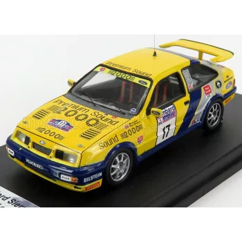   Trofeu - FORD ENGLAND SIERRA RS COSWORTH N 17 RALLY RAC LOMBARD 1988 M.LOVELL - T.HARRYMAN YELLOW
