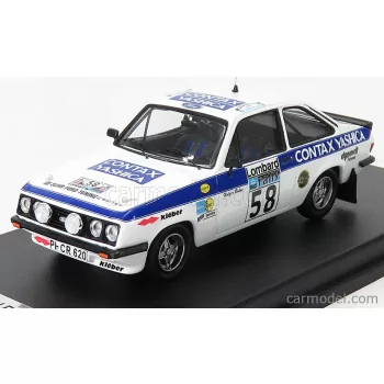   Trofeu - Ford England Escort Mkii Rs2000 N 58 Rally Rac Lombard 1978 H.Bohne - P.Diekmann White Blue