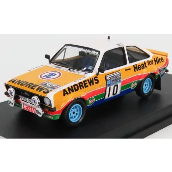   Trofeu - FORD ENGLAND ESCORT MKII (night version) N 10 2nd RALLY RAC LOMBARD 1979 R.BROOKES - P.WHITE YELLOW WHITE BLUE