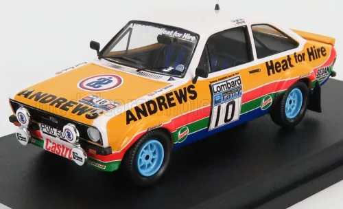 Trofeu - FORD ENGLAND ESCORT MKII (night version) N 10 2nd RALLY RAC LOMBARD 1979 R.BROOKES - P.WHITE YELLOW WHITE BLUE