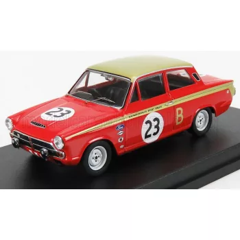   Trofeu - FORD ENGLAND LOTUS CORTINA N 23 12h MARLBORO 1966 Sir J.WHITMORE - F.GARDNER RED GOLD