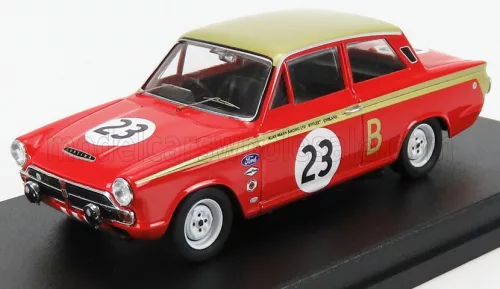 Trofeu - FORD ENGLAND LOTUS CORTINA N 23 12h MARLBORO 1966 Sir J.WHITMORE - F.GARDNER RED GOLD