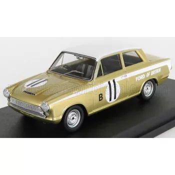   Trofeu - FORD ENGLAND CORTINA GT N 11 2nd 12h MARLBORO 1963 H.TAYLOR - J.BLUMER GOLD MET WHITE