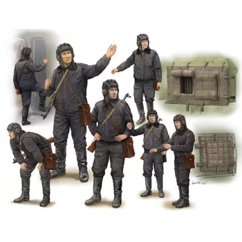 Trumpeter - Soviet Soldier-Scud B Crew