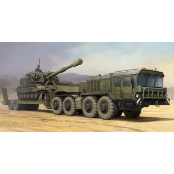   Trumpeter - Russian KZKT-7428 Transporter with KZKT-9101 Semi-Trailer