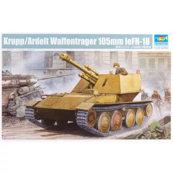 Trumpeter - Krupp Ardelt Waffentrager 105mm leFH-18
