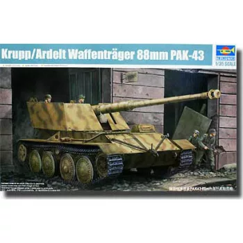 Trumpeter - Krupp Ardelt Waffenträger 88mm PAK-43