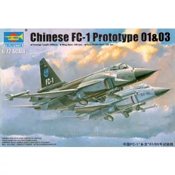 Trumpeter - Chinese Fc-1 Prototype 01 & 03