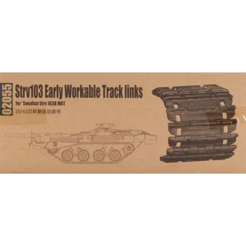 Trumpeter - Strv103 Early Workable Track Links
