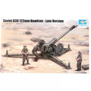 Trumpeter - Soviet D30 122Mm Howitzer-Late Version
