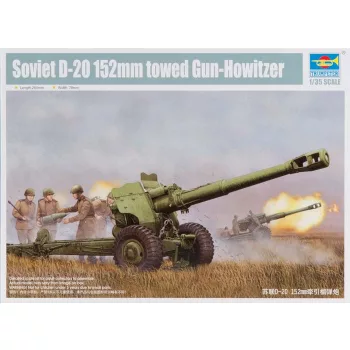 Trumpeter - Soviet D-20 152Mm Towed Gun-Howitzer