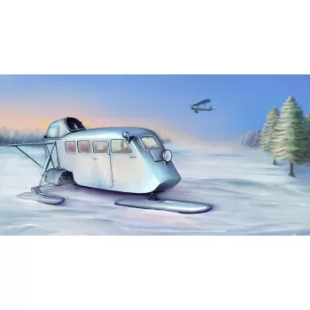 Trumpeter - Soviet Aerosan KM-4
