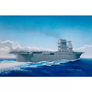   Trumpeter - Uss Lexington Cv-2 05/1942 Mit Flugzeugen Und Wasserfläche!!!!