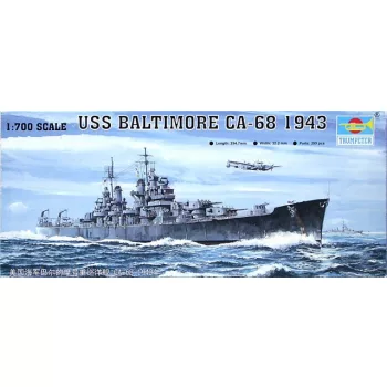 Trumpeter - Uss Baltimore Ca-68 1943
