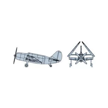 Trumpeter - SB2C HELLDIVER(Pre-painted)