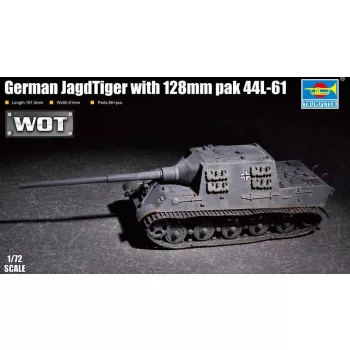 Trumpeter - German JagdTiger with 128mm pal 44L-61