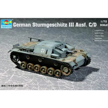 Trumpeter - German Sturmgeschütz Iii Ausf. C/D