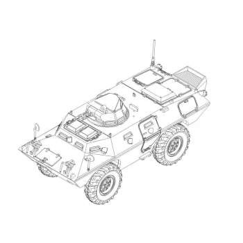 Trumpeter - M706 Commando Armored Car in Vietnam