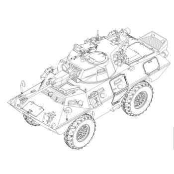 Trumpeter - V-150 Commando w/20mm cannon