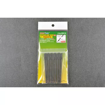 Trumpeter - Disposable Mini Diagonal Brush*10