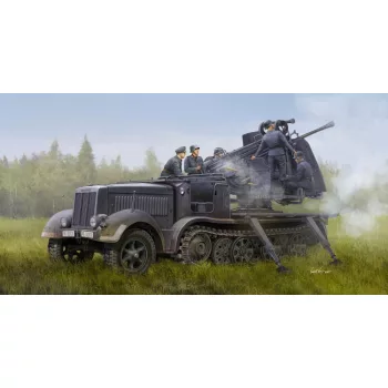   Trumpeter - German 5cm FLAK 41auf Selbstfahrlafette(Sd.Kfz.7/2)
