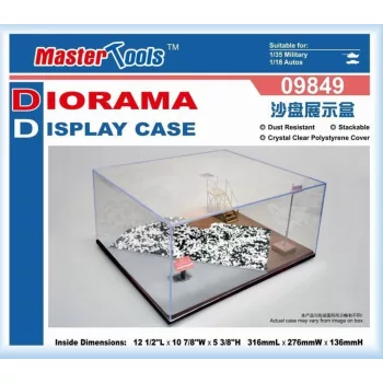 Master Tools - Sand Table Show Case 316x276x136mm