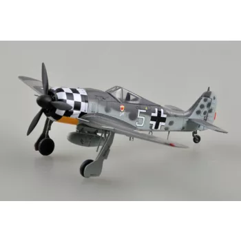   Trumpeter Easy Model - FW190A-6,white 5,Uffz Rudolf Hubl.I./ JG1,July 1943