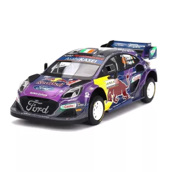   TrueScale - FORD ENGLAND PUMA RALLY1 RED BULL TEAM M-SPORT FORD WRT N 42 5th RALLY ACROPOLIS 2022 CRAIG BREEN - PAUL NAGLE PURPLE YELLOW BLACK