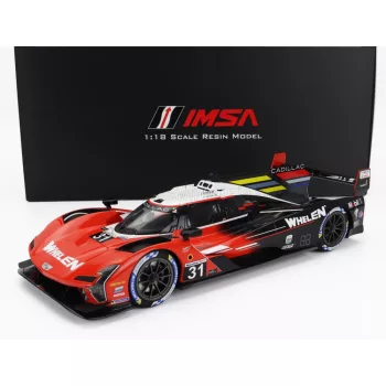   TrueScale - CADILLAC V-LMDH 5.5L V8 TEAM WHELEN ENGINEERING RACING N 31 12h SEBRING 2023 JACK AITKEN - PIPO DERANI - ALEXANDER SIMS RED BLACK WHITE