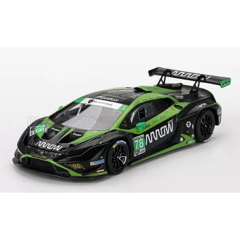   TrueScale - LAMBORGHINI HURACAN GT3 EVO2 TEAM FORTE RACING N 78 24h DAYTONA 2023 MARCO MAPELLI - LORIS SPINELLI - BENJAMIN HITES - MISHA GOIKHBERG BLACK GREEN