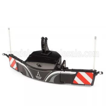   Universal Hobbies - ACCESSORIES TRACTOR BUMPER FOR DEUTZ-FAHR - SAFETY WEIGHT 800kg. BLACK