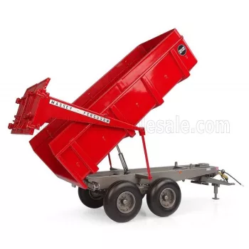   Universal Hobbies - MASSEY FERGUSON TRAILER MF 212 GENERATION 1 TANDEM TIPPING RED