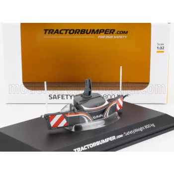   Universal Hobbies - ACCESSORIES TRACTOR BUMPER KUBOTA - SAFETY WEIGHT 800kg. BLACK