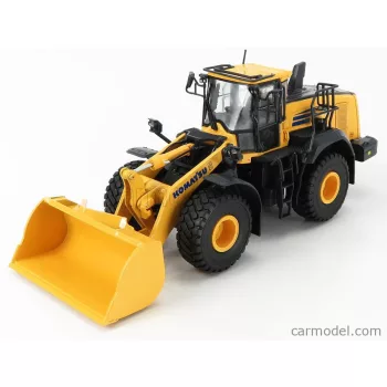  Universal Hobbies - Komatsu Wa475-10 Ruspa Gommata - Scraper Tractor Yellow Black