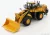 Universal Hobbies - Komatsu Wa600 Ruspa Gommata - Scraper Tractor Yellow Black