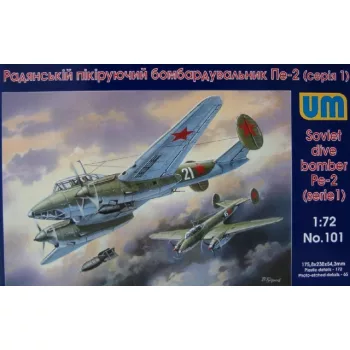 Unimodels - Dive Bomber Pe-2 (early series)