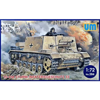 Unimodell - 15cm Sturm-Infateriegeschutz 33