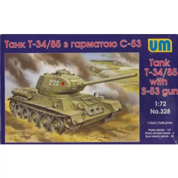 Unimodels - T-34/85 with S-53 gun