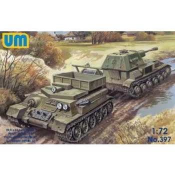 Unimodels - Retriever on T-34 basis with SPG Su-76